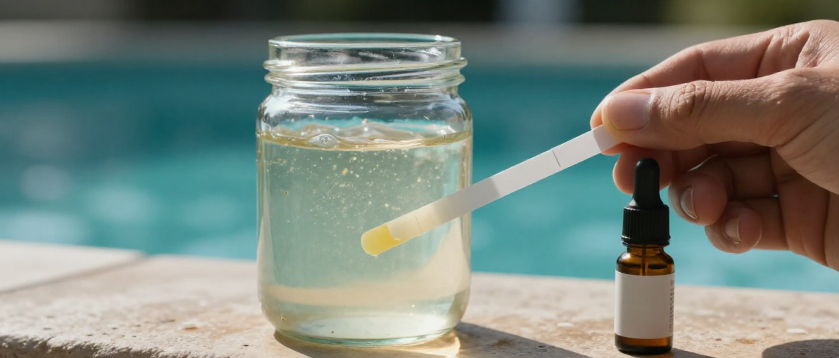 Eau trouble en pot