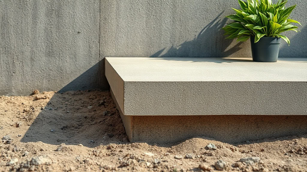 plot béton pour terrasse composite — illustration de la section : Étape 6 : poser les lames sans les contraindre