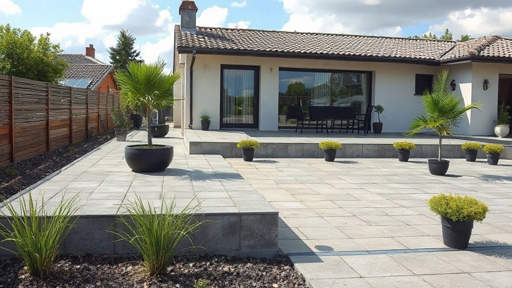 plot béton pour terrasse composite — illustration de la section : Le choix sûr pour une terrasse composite durable