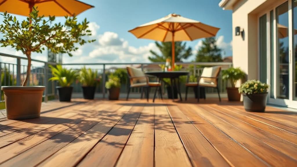 terrasse composite brûlante — illustration de la section : La couleur des lames change tout sous le soleil