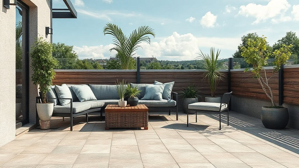 terrasse composite et travertin — illustration de la section : Quelle règle de décision pour ne pas rater la pose ?