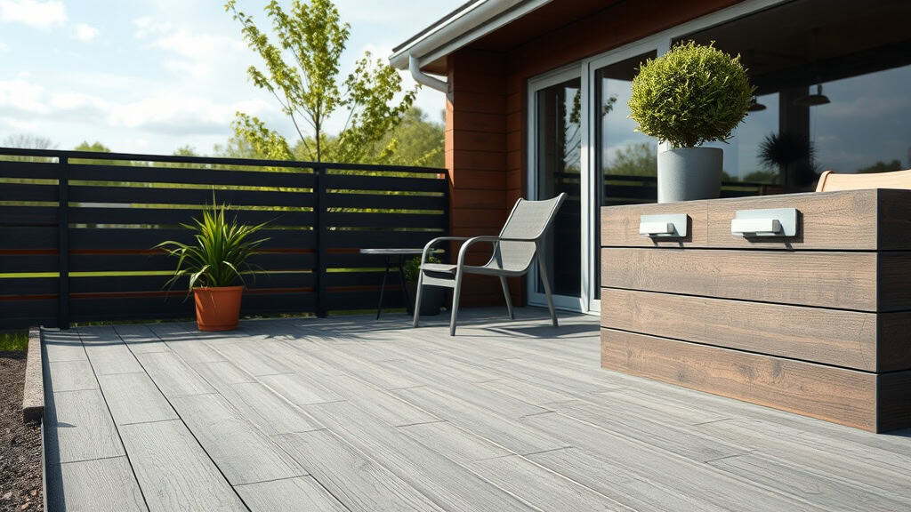 calage plot terrasse composite — illustration de la section : Un bon calage corrige quelques millimètres, pas le terrain