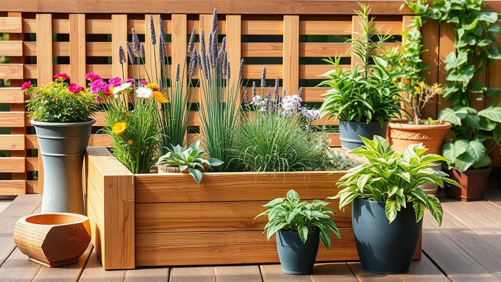 fabriquer jardinière en lame de terrasse composite — illustration de la section : Quelles dimensions choisir avant la découpe ?