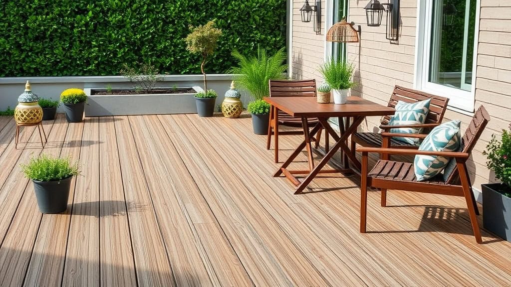 lame de terrasse composite extra large — illustration de la section : Quelle largeur et quelle longueur choisir ?